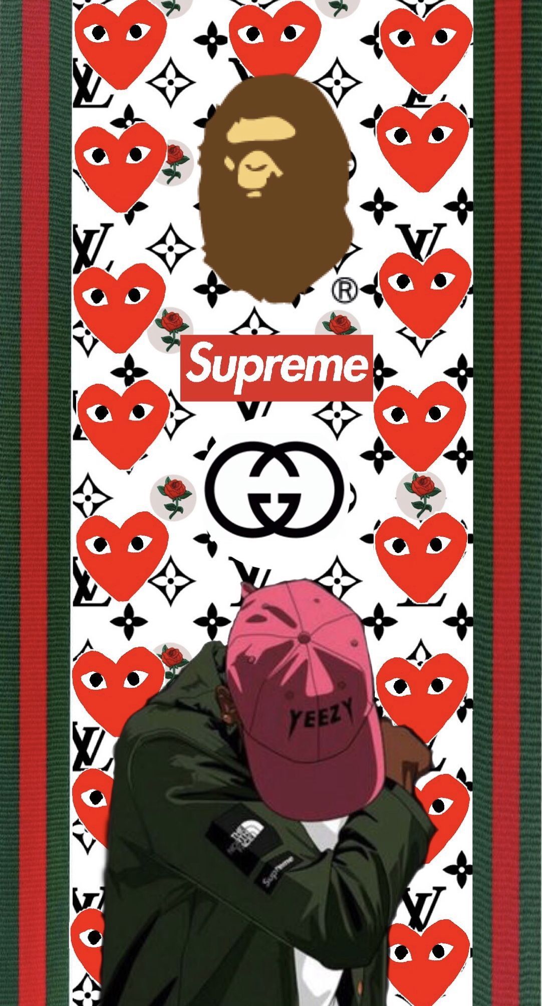 Bape Louis Vuitton Wallpapers