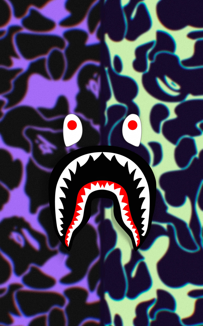 Bape Shark Logo Wallpapers