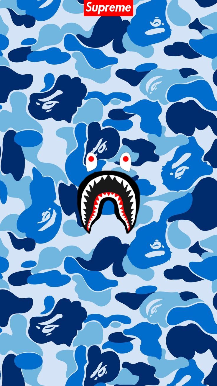 Bape Shark Logo Wallpapers