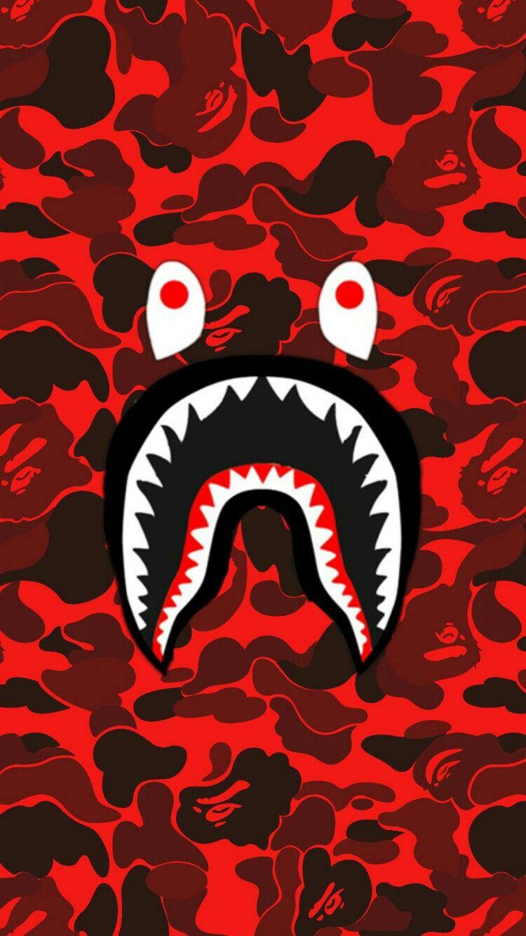 Bape Shark Logo Wallpapers