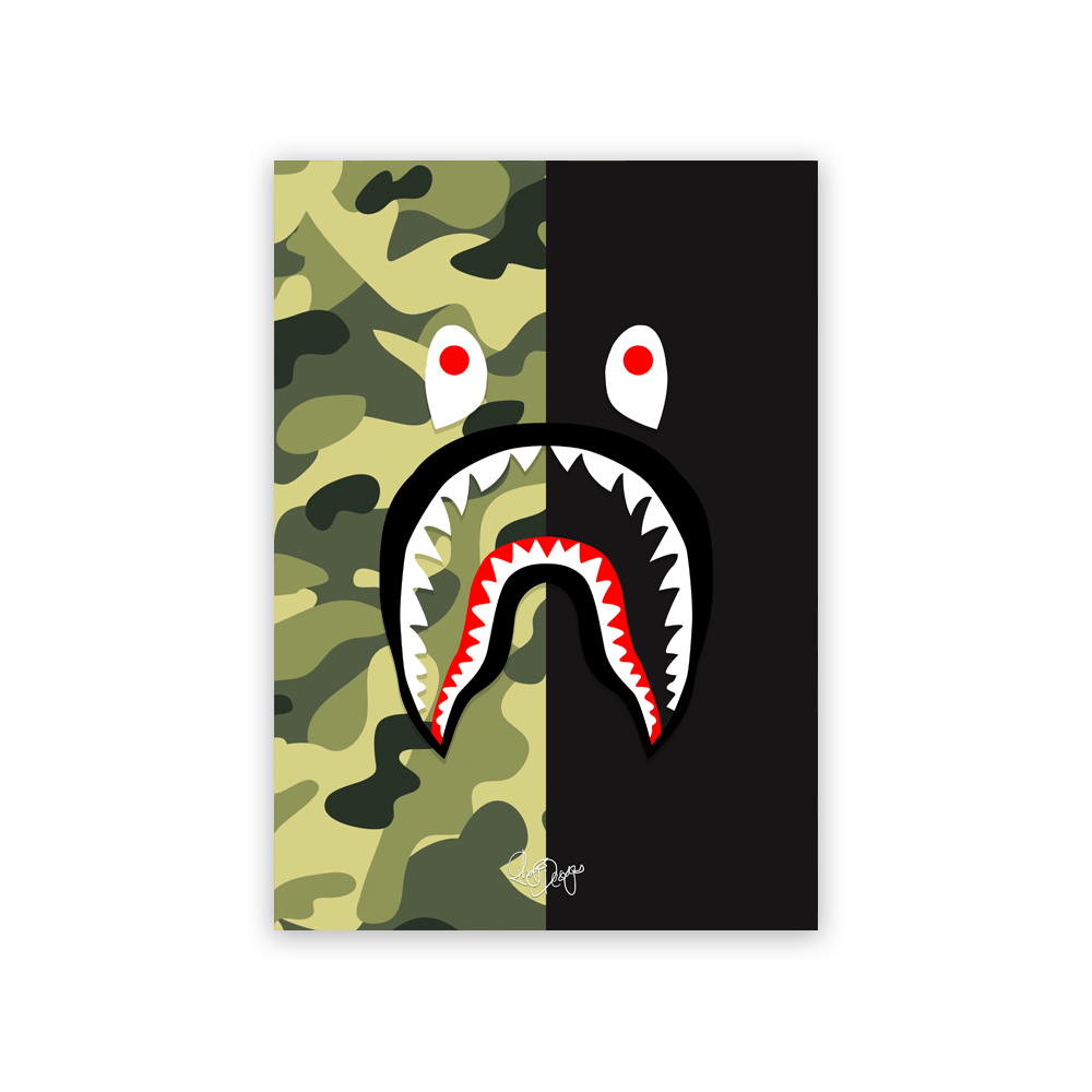 Bape Shark Logo Wallpapers