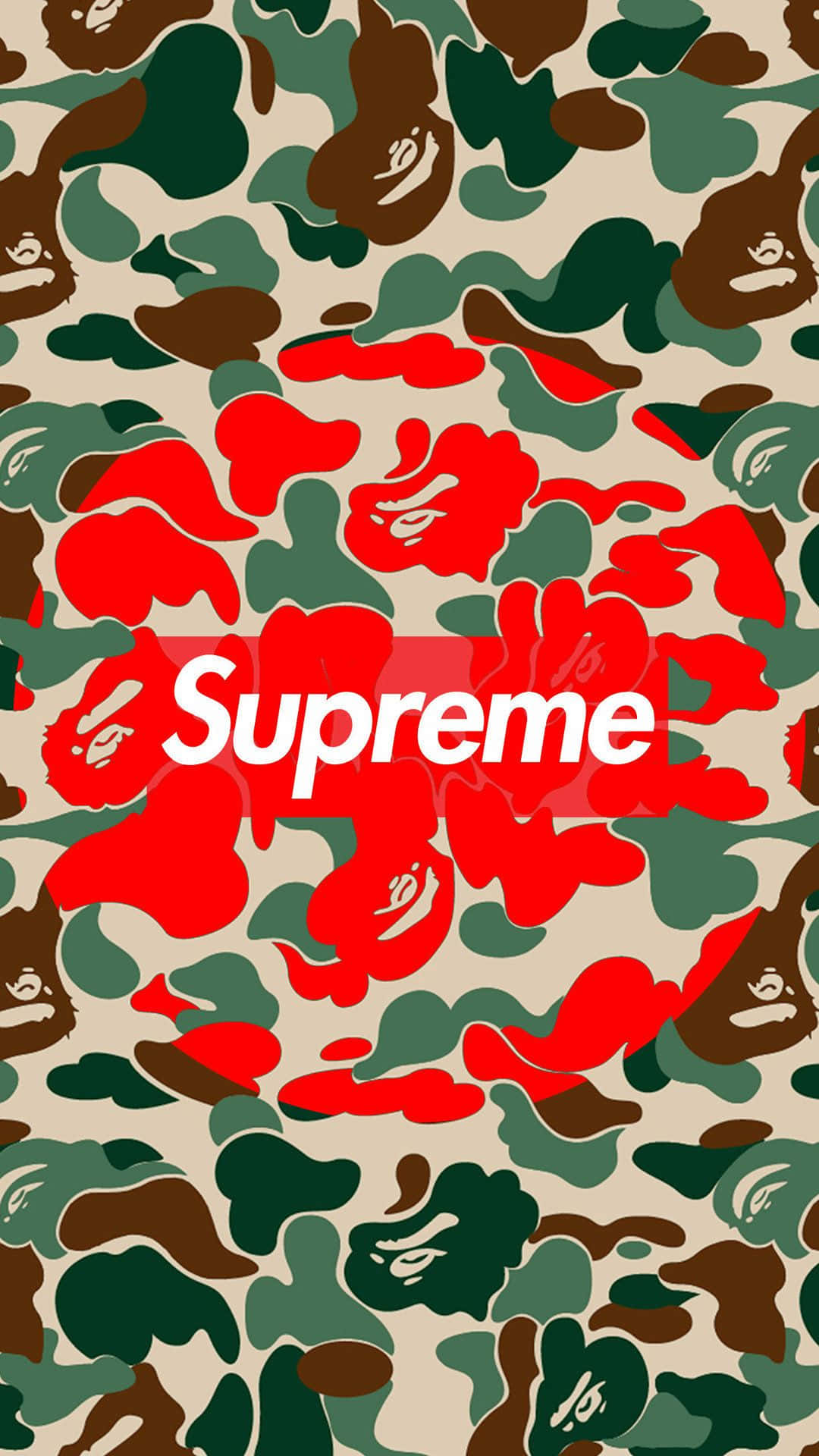 Bape Supreme Logo Wallpapers