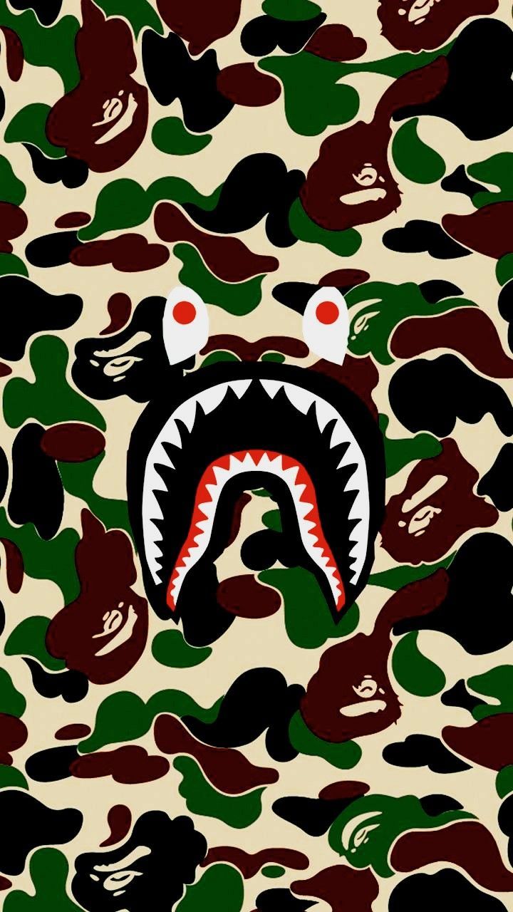 Bape Supreme Logo Wallpapers