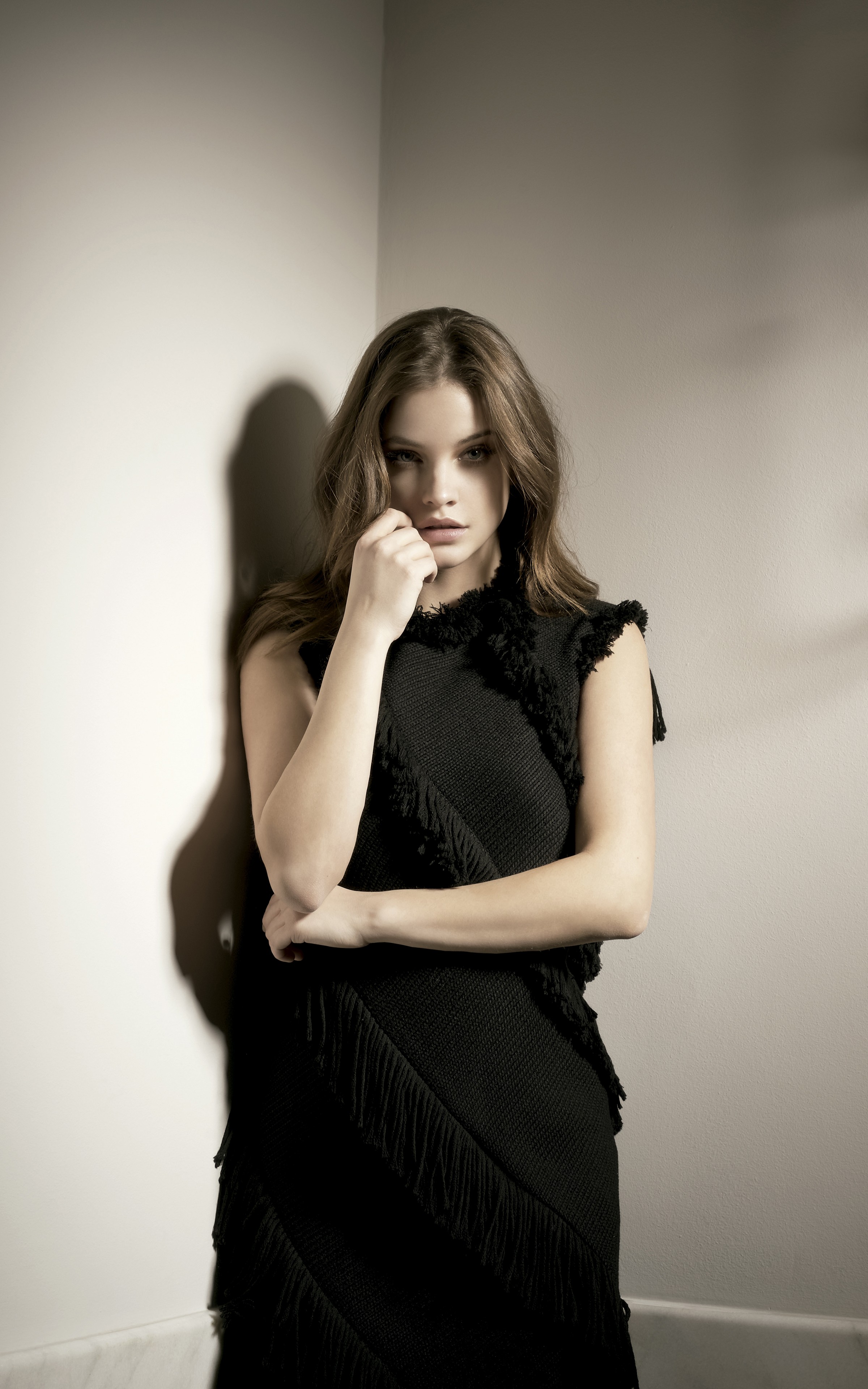 Barbara Palvin Black Dress Wallpapers