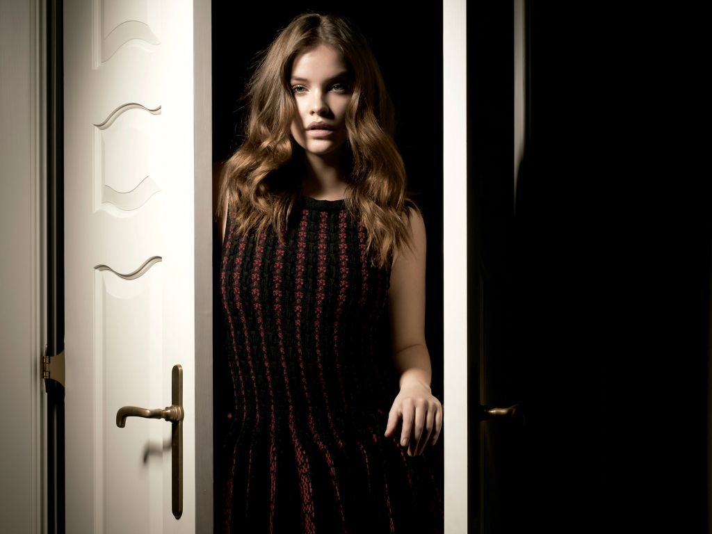 Barbara Palvin Black Dress Wallpapers