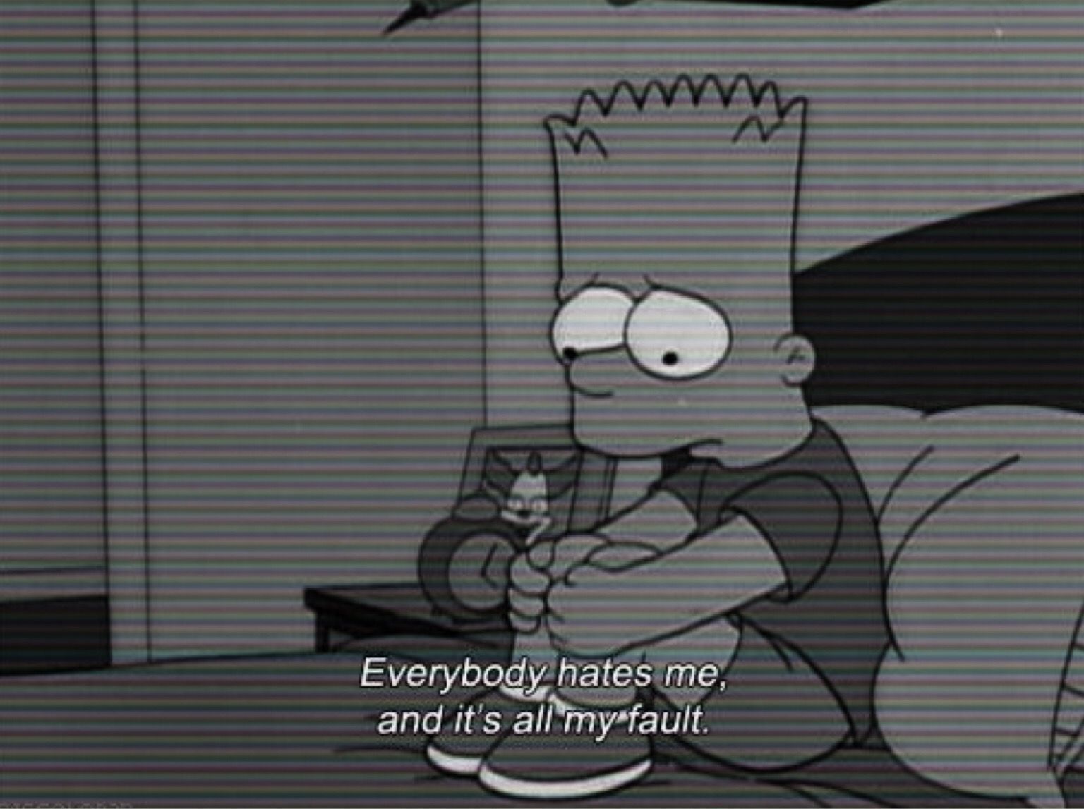 Bart Simpson Sad Wallpapers