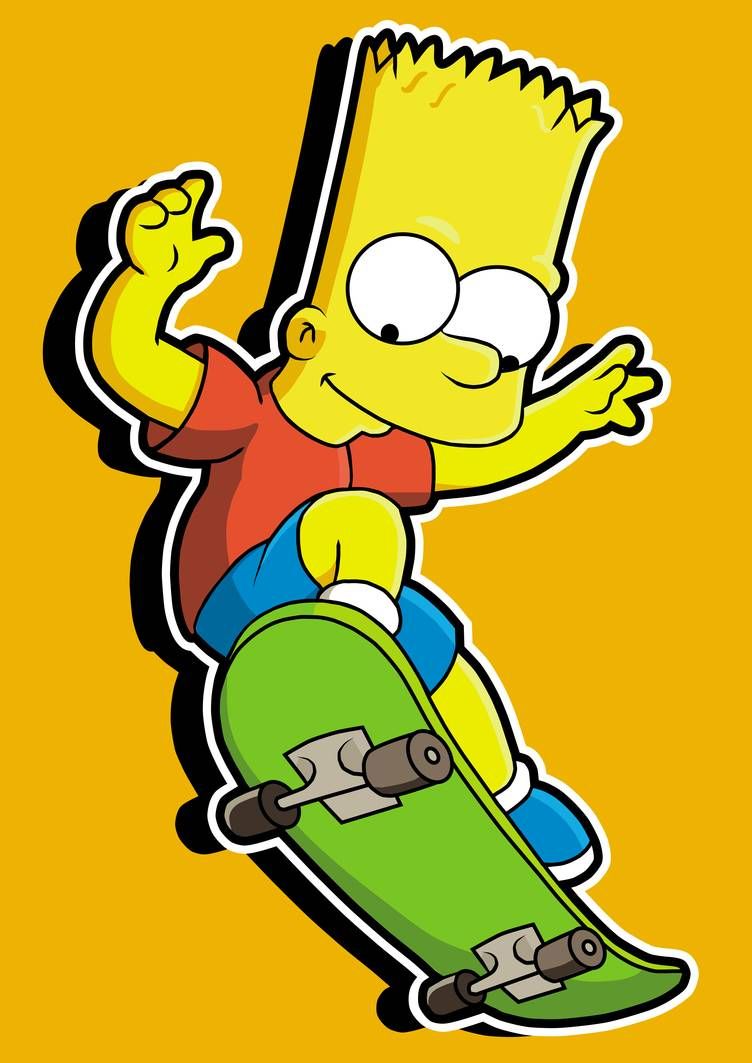 Bart Simpson Skateboard Wallpapers