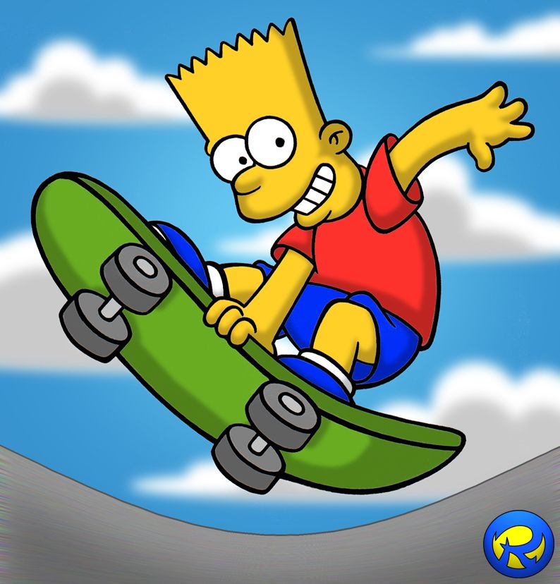 Bart Simpson Skateboard Wallpapers