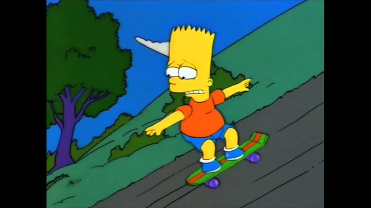 Bart Simpson Skateboard Wallpapers