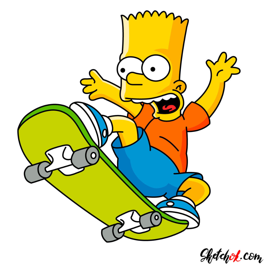 Bart Simpson Skateboard Wallpapers