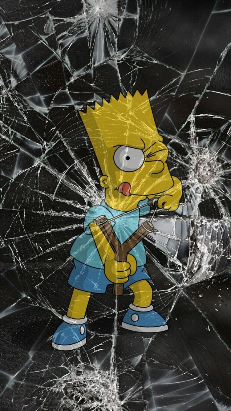 Bart Simpson Stoned Wallpapers