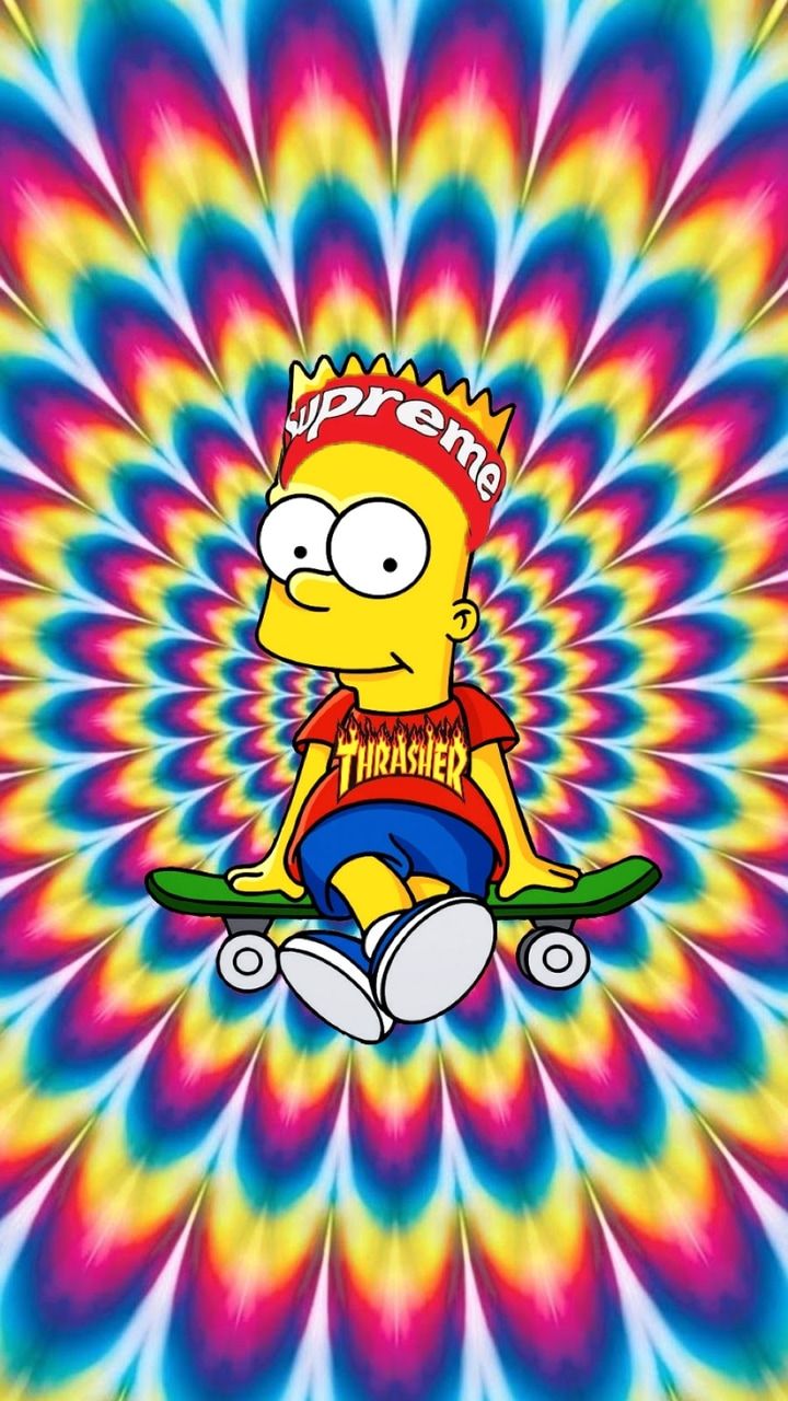 Bart Simpson Stoned Wallpapers