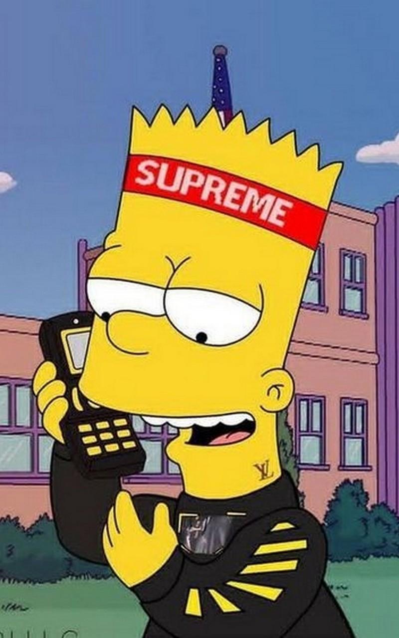 Bart Simpson Stoned Wallpapers