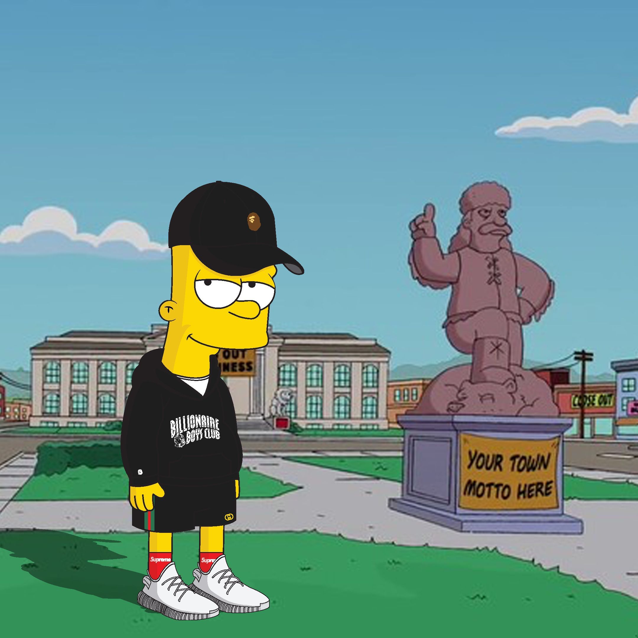 Bart Simpson Yeezy Wallpapers