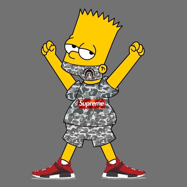 Bart Simpson Yeezy Wallpapers