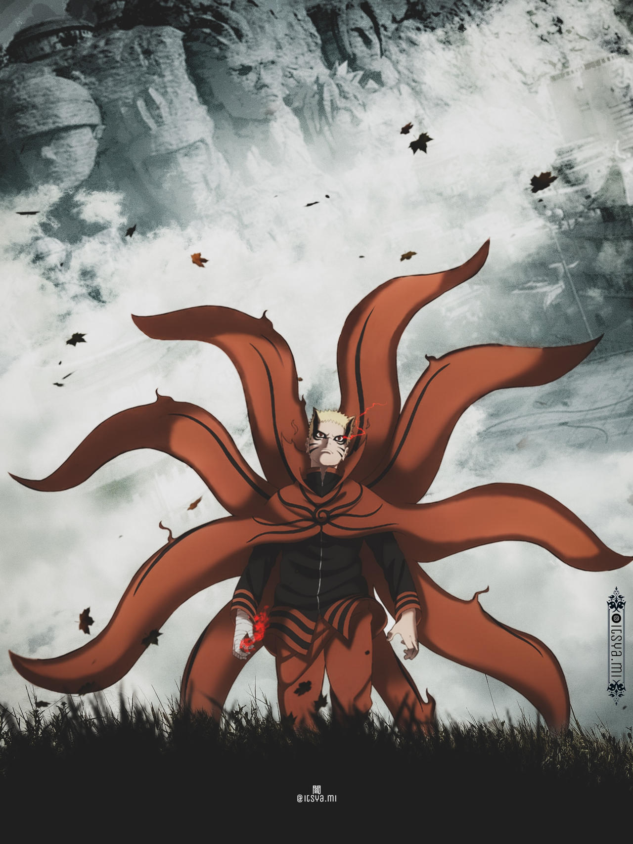 Baryon Mode Art Naruto 2021 Wallpapers