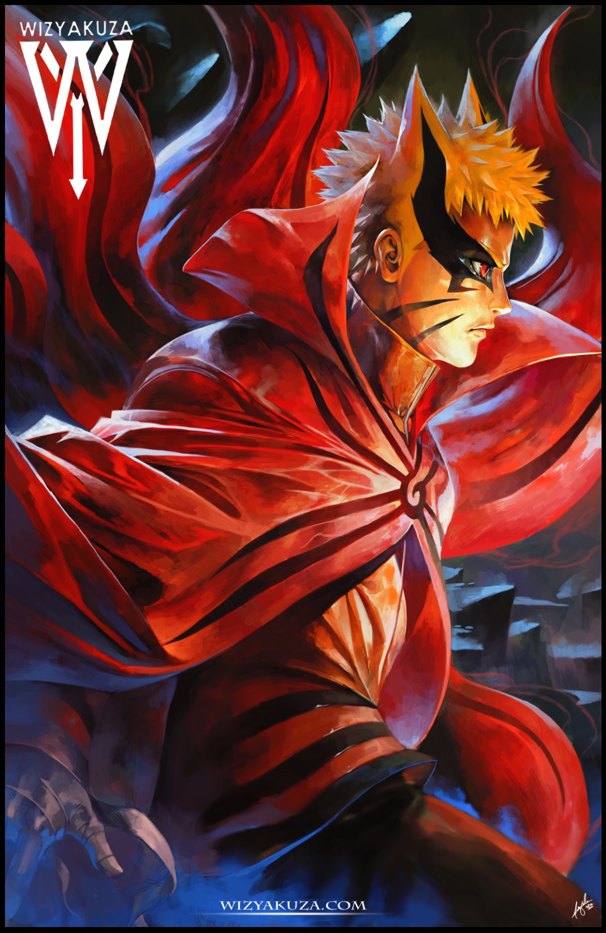 Baryon Mode Art Naruto 2021 Wallpapers