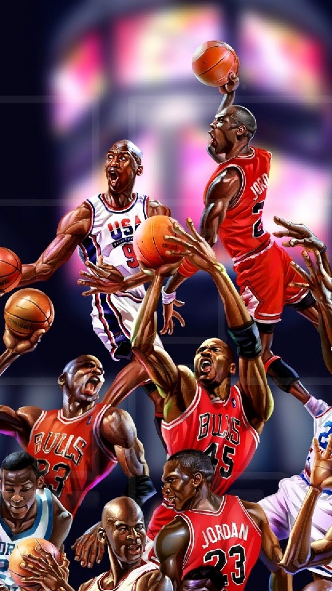 Basketball Cartoon Wallpapers