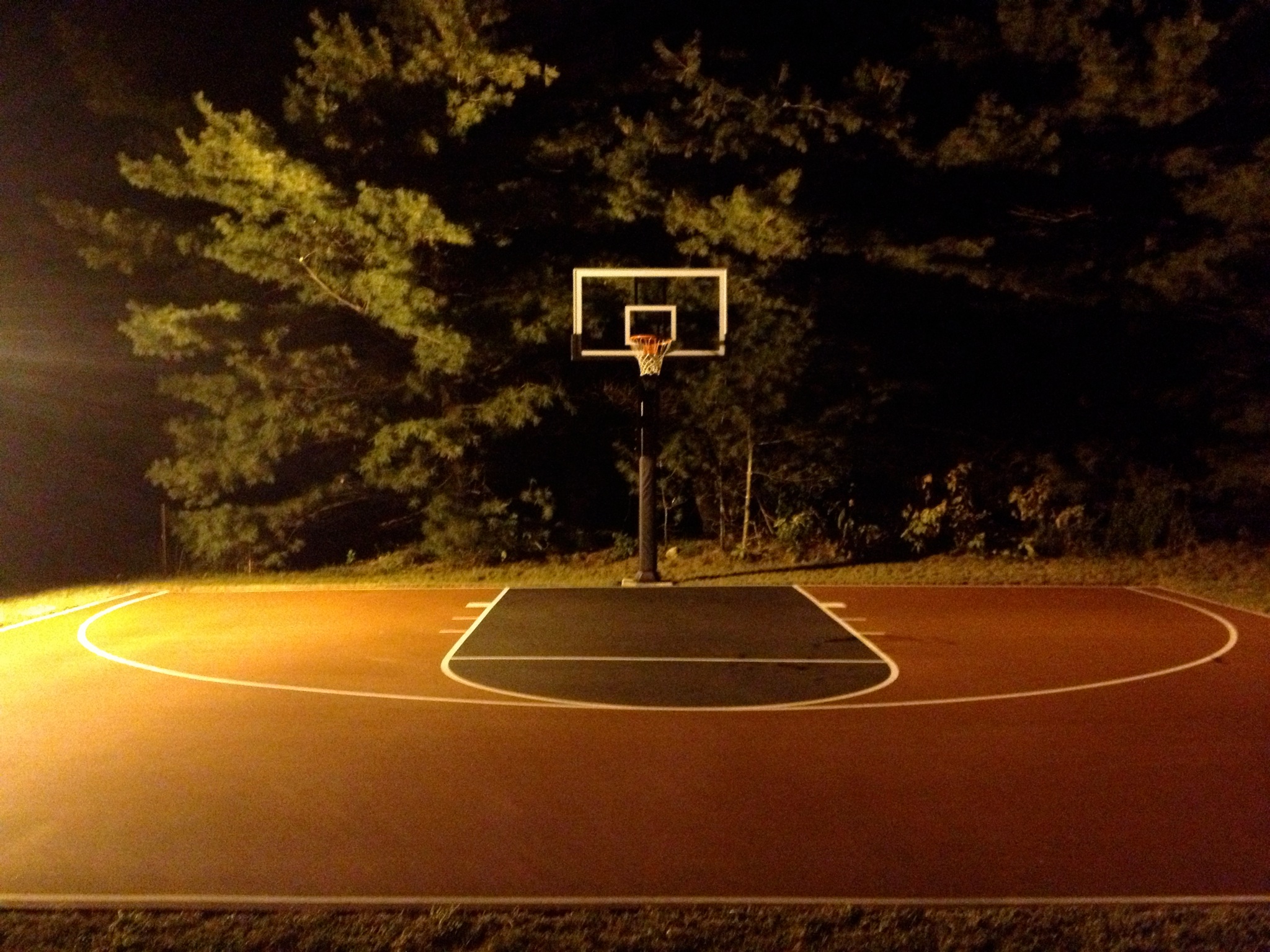 Basketball Court Sunset Wallpapers