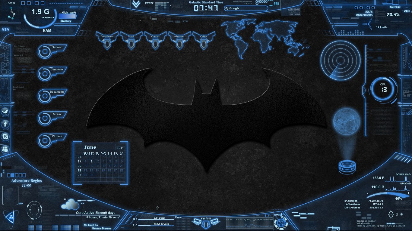 Batcomputer Wallpapers