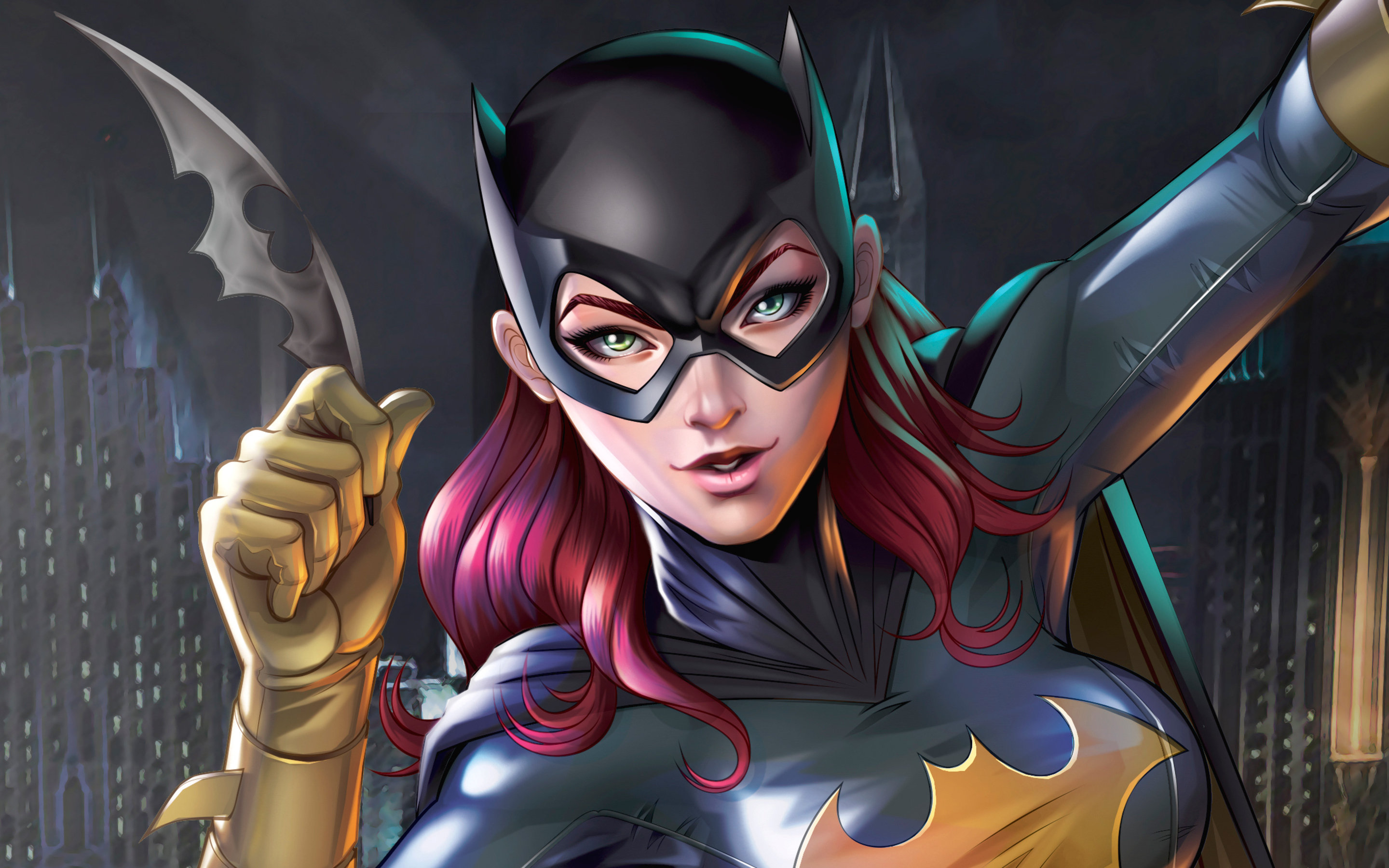 Batgirl Cartoon Art Wallpapers