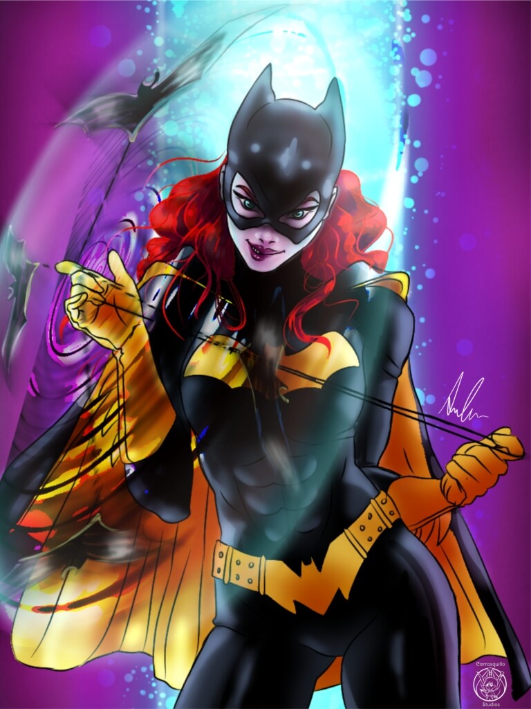 Batgirl Cartoon Art Wallpapers