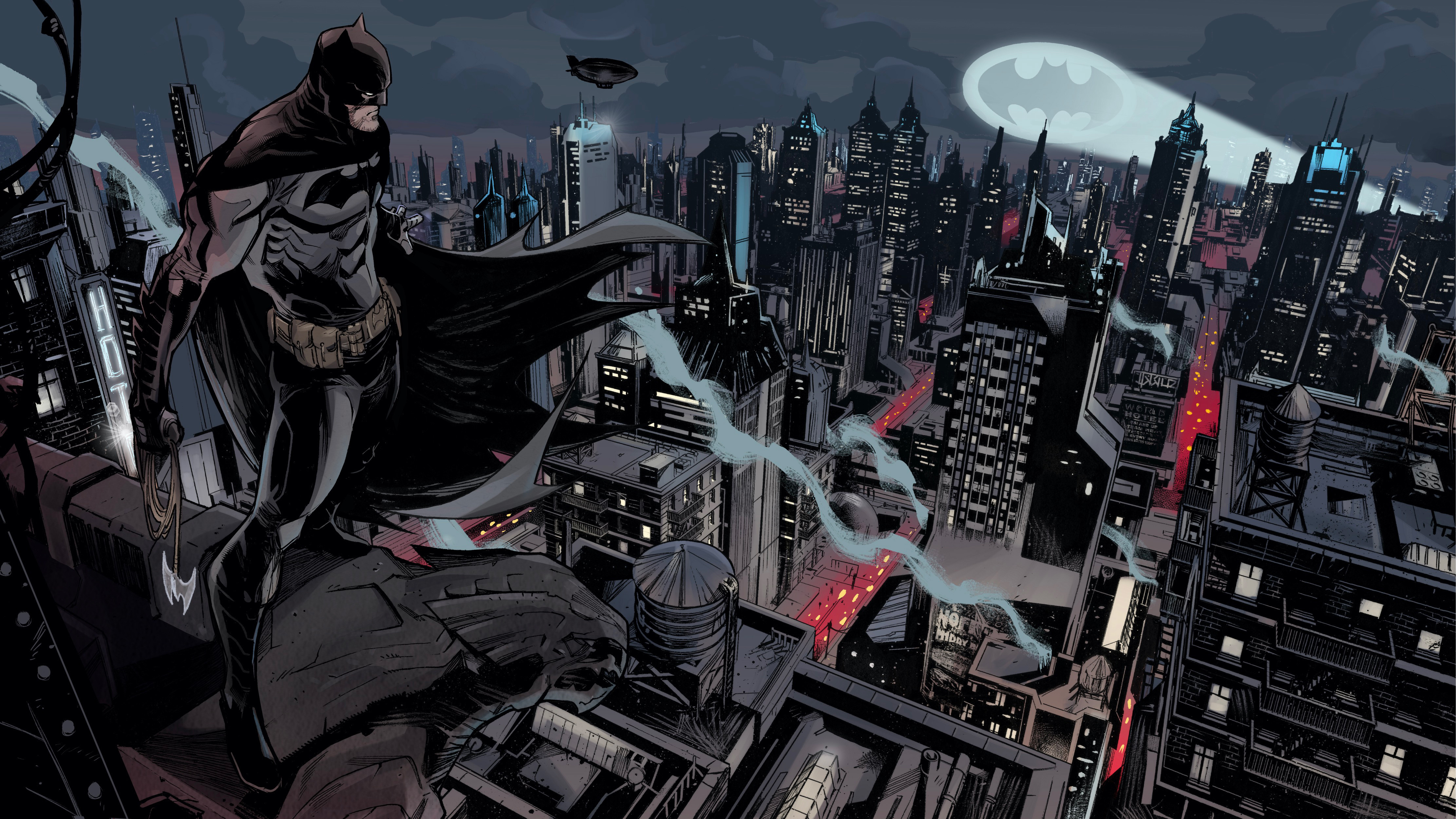 Batman 2020 Dc Comic Art Wallpapers