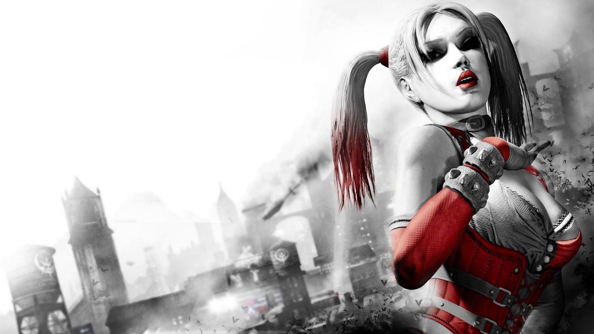 Batman And Harley Quinn Sci-Fi Movie Poster Wallpapers