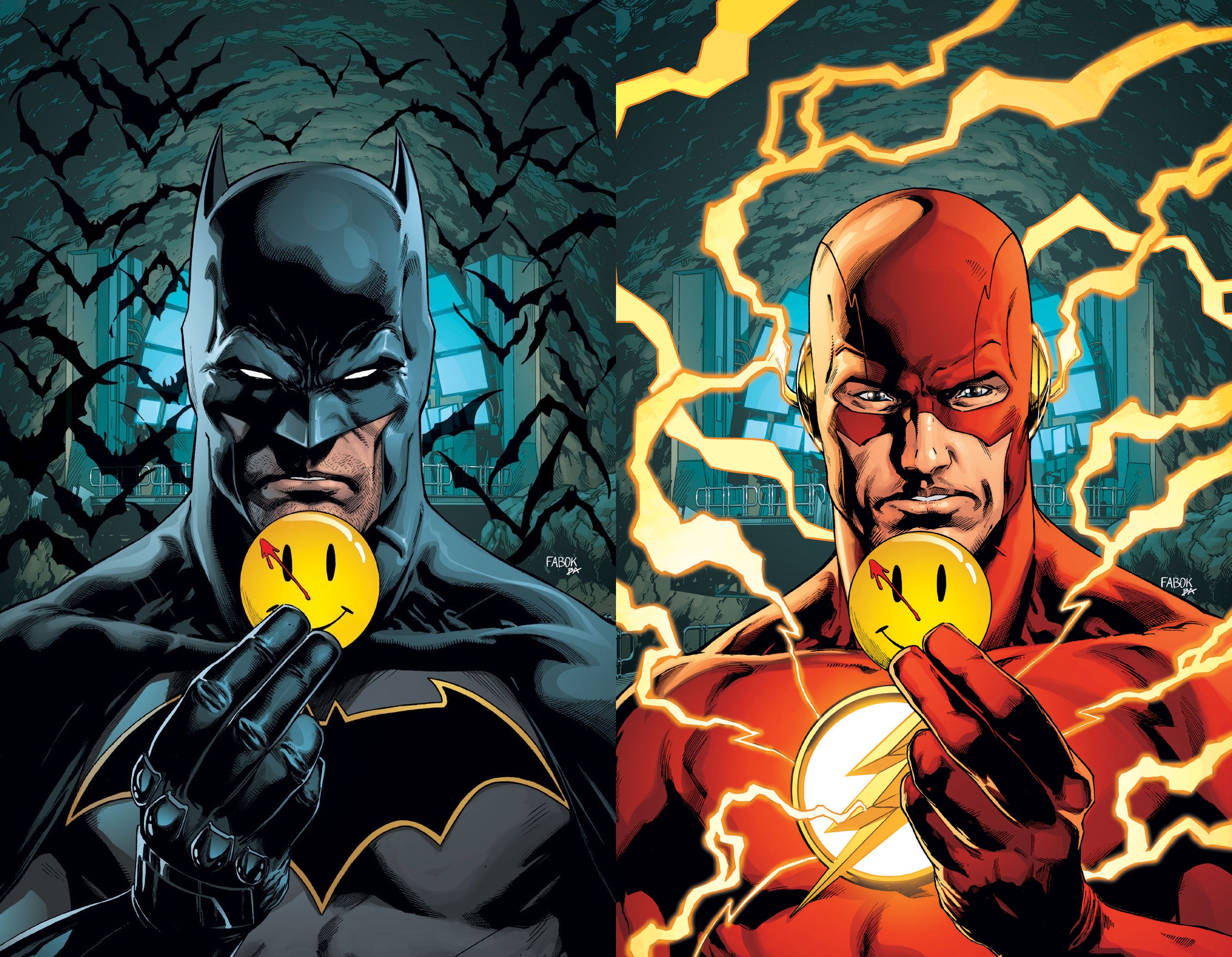 Batman And The Flash Dc Comics Wallpapers