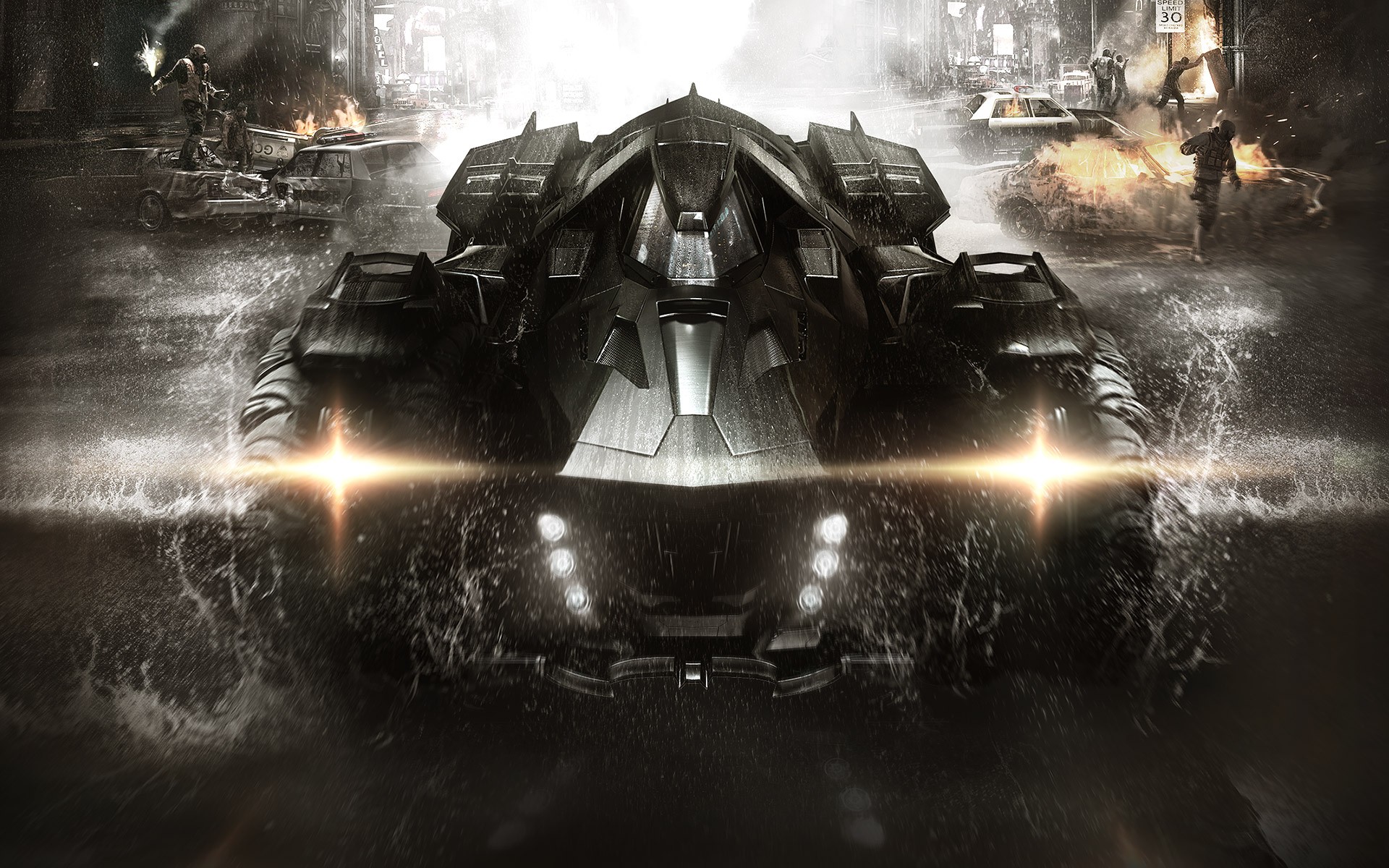 Batman Batmobile Dc Wallpapers