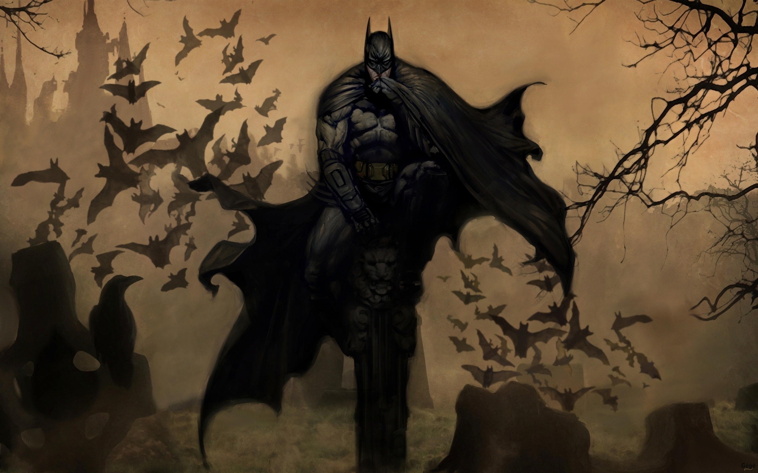 Batman Cool Art Wallpapers