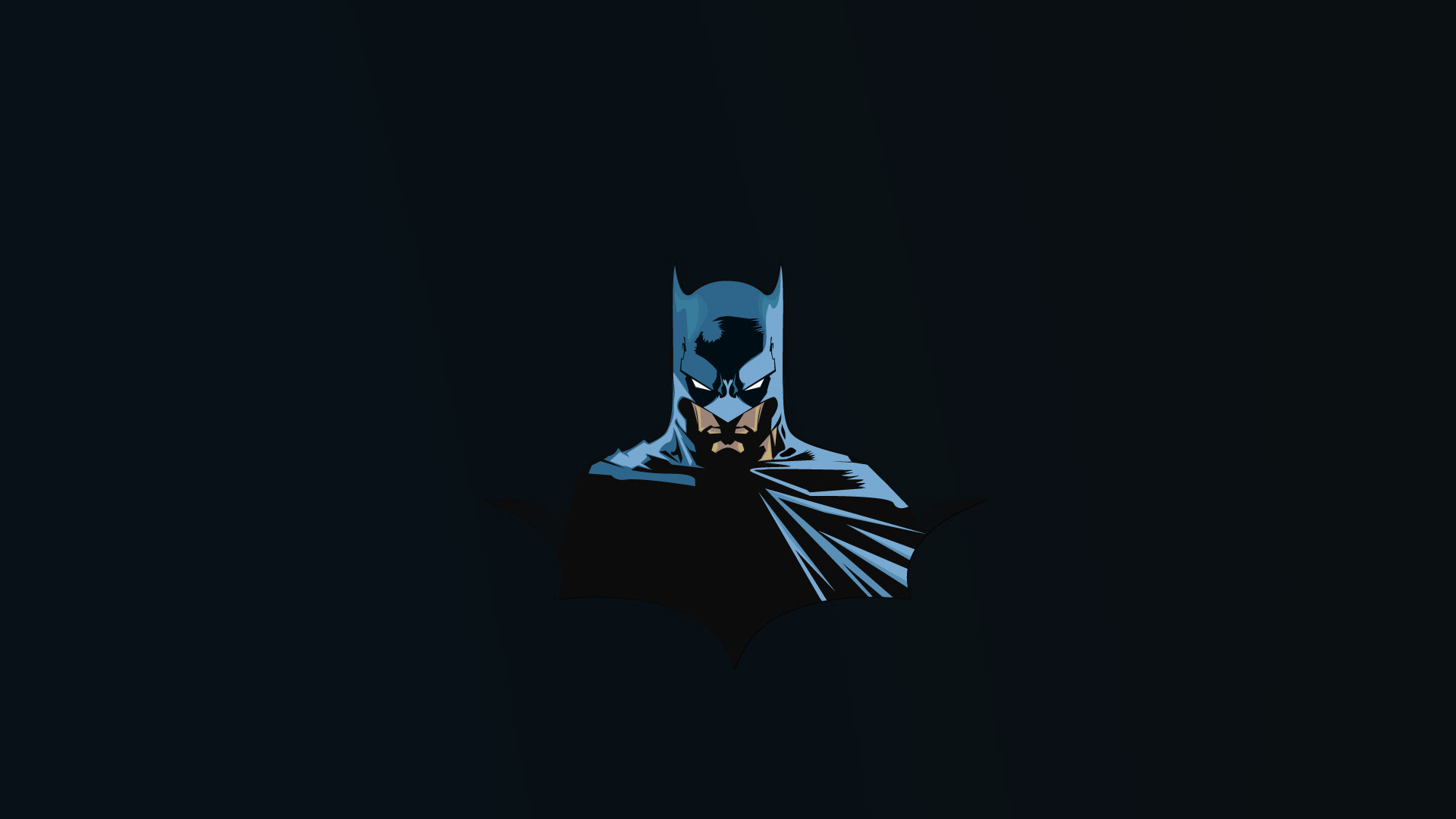 Batman Flat Design Minimal 4K Wallpapers