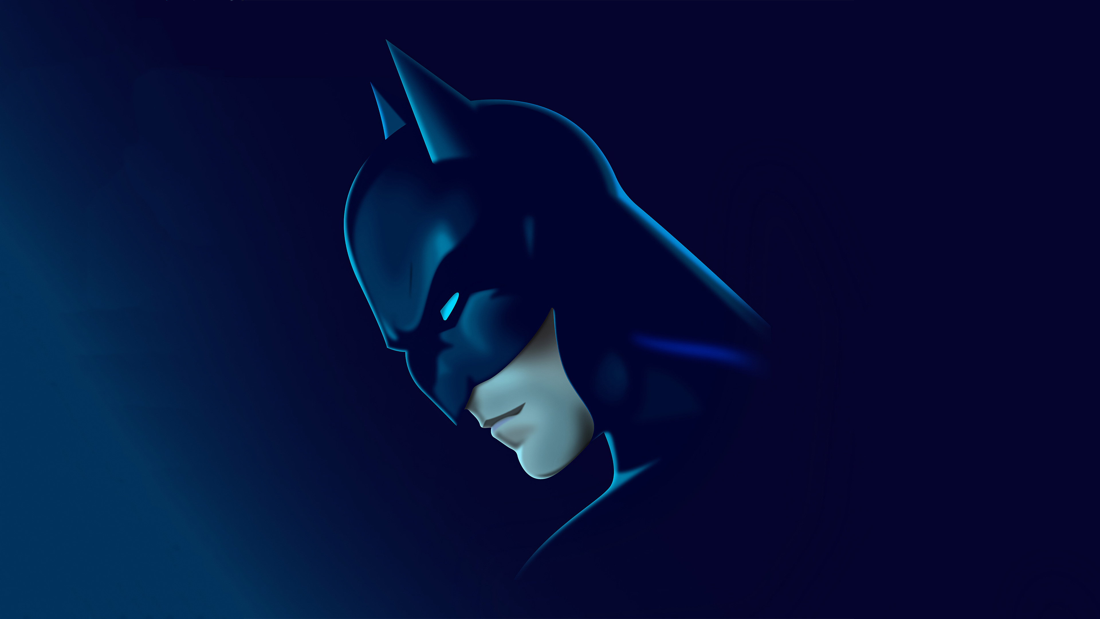 Batman Flat Design Minimal 5K Wallpapers