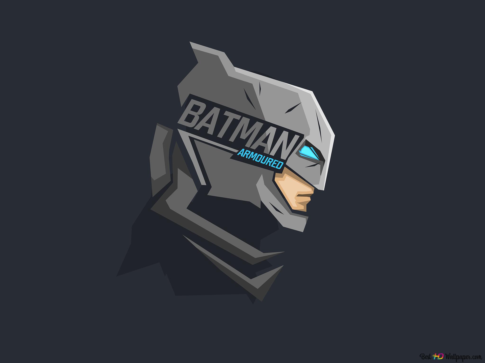 Batman Flat Design Minimal 5K Wallpapers