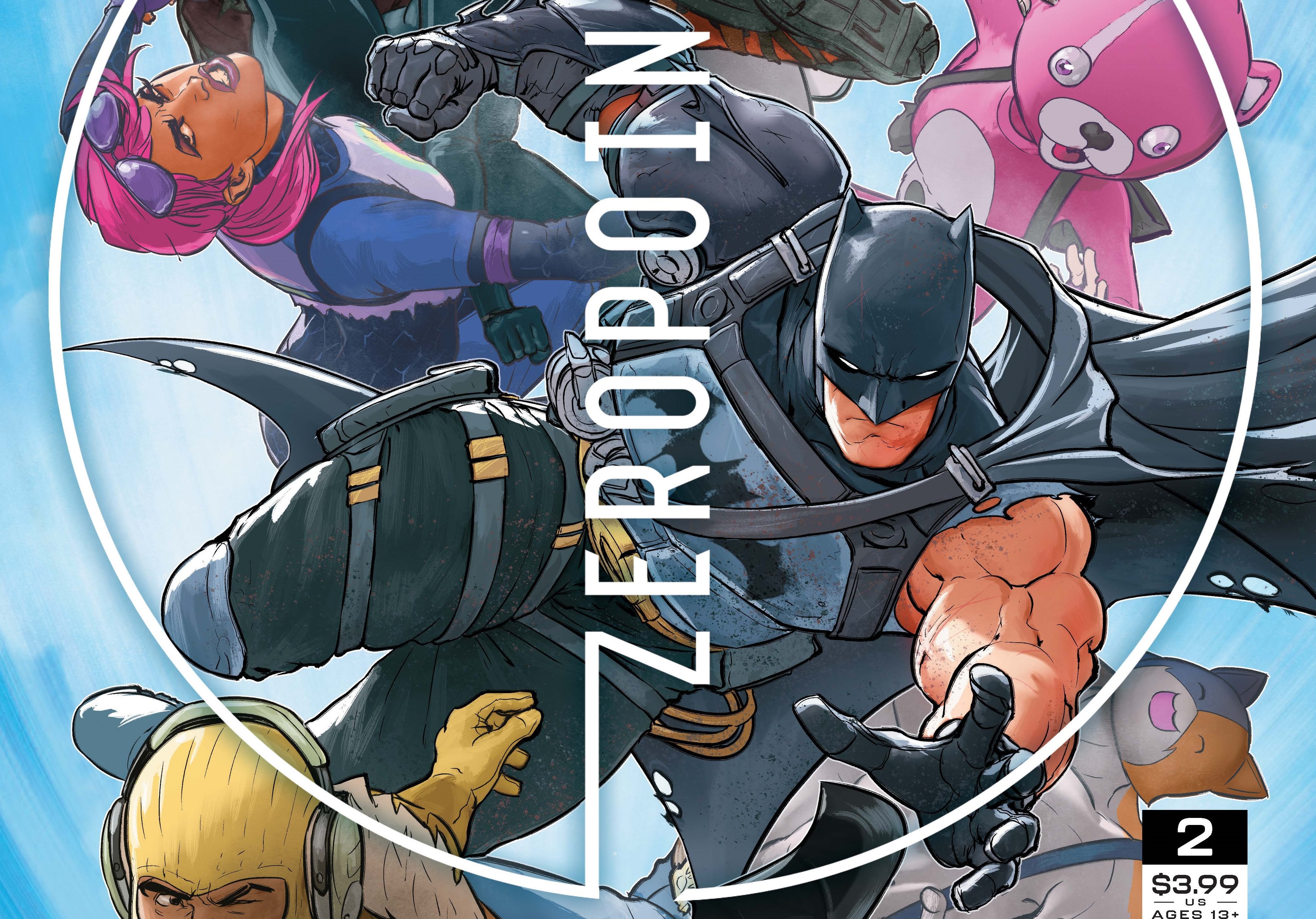 Batman Fortnite Zero Point Comic Wallpapers