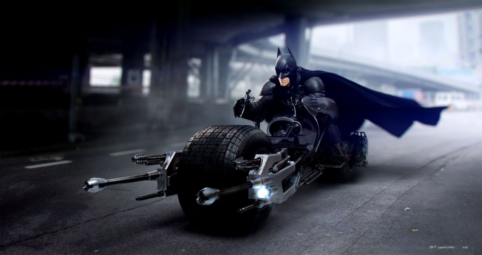 Batman In Batmobile Bike Wallpapers