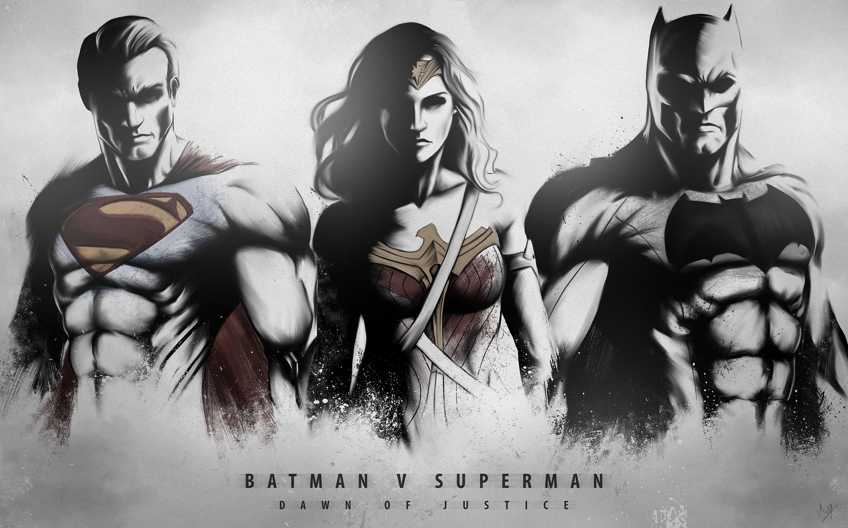 Batman Superman Wonder Woman Wallpapers