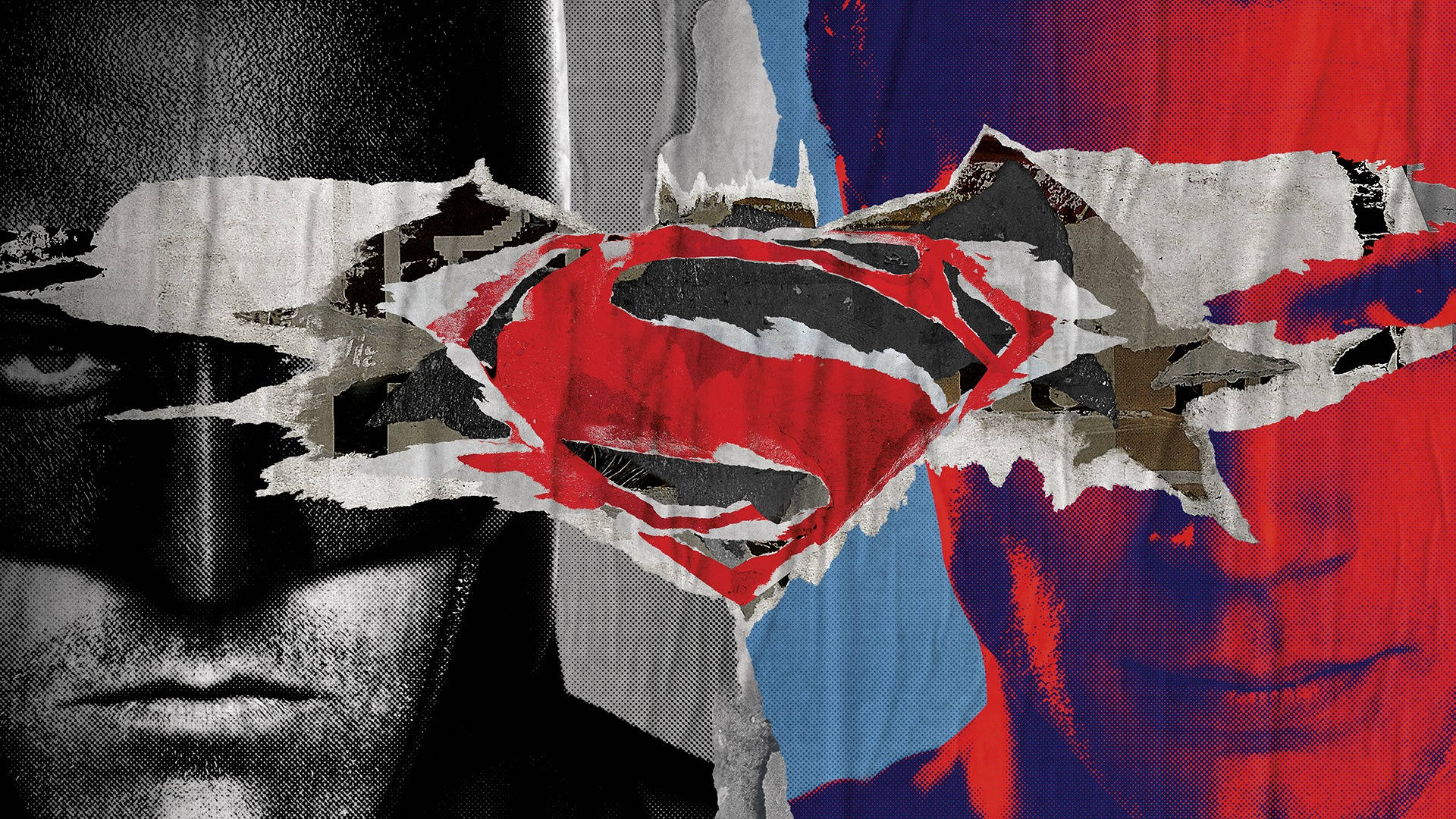 Batman Vs Superman With Beard Wide Wallpapers