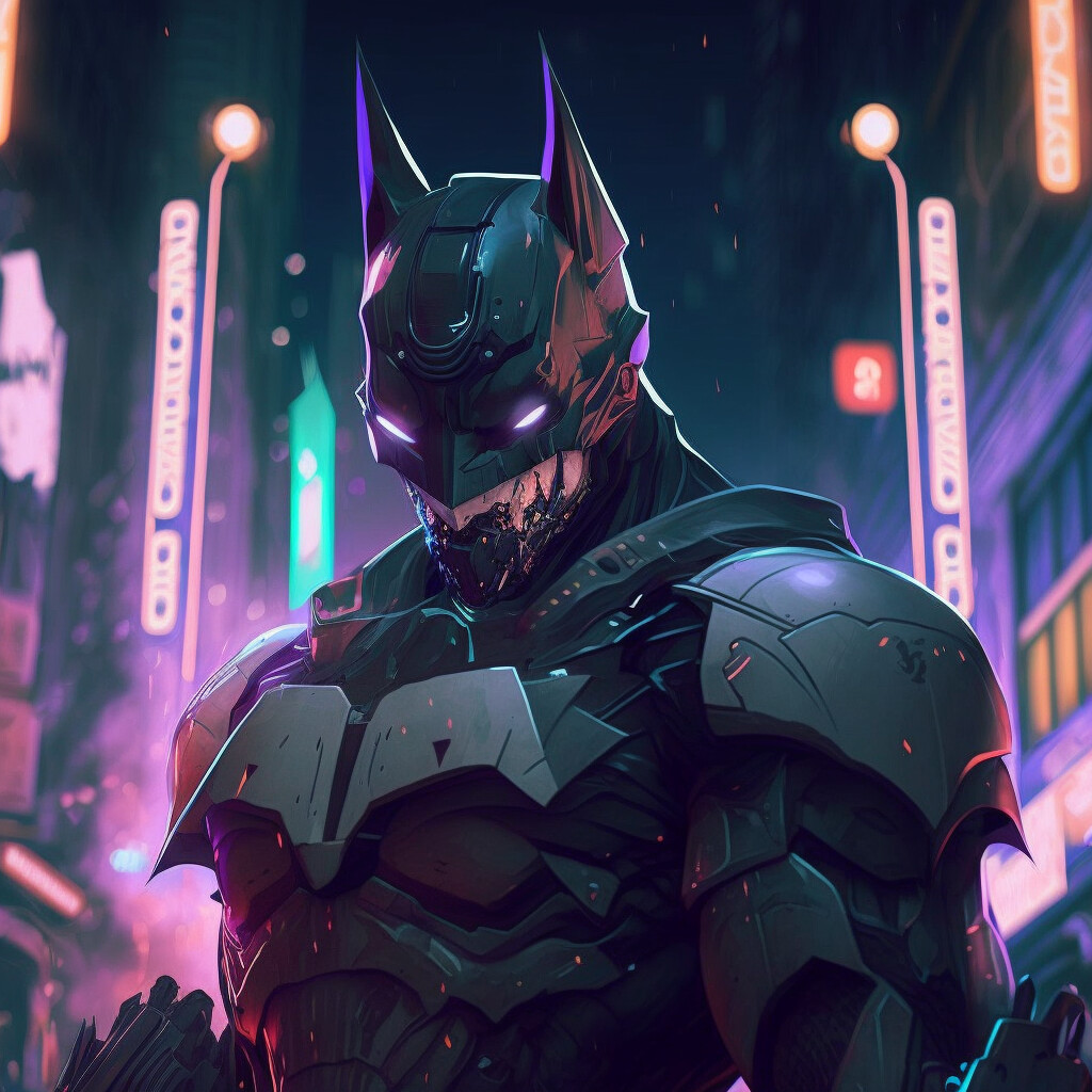 Batman X Cyberpunk Wallpapers