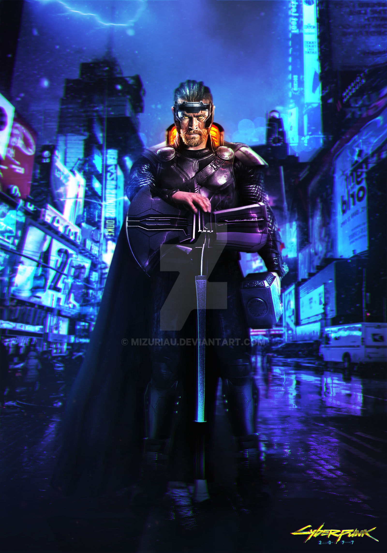 Batman X Cyberpunk Wallpapers