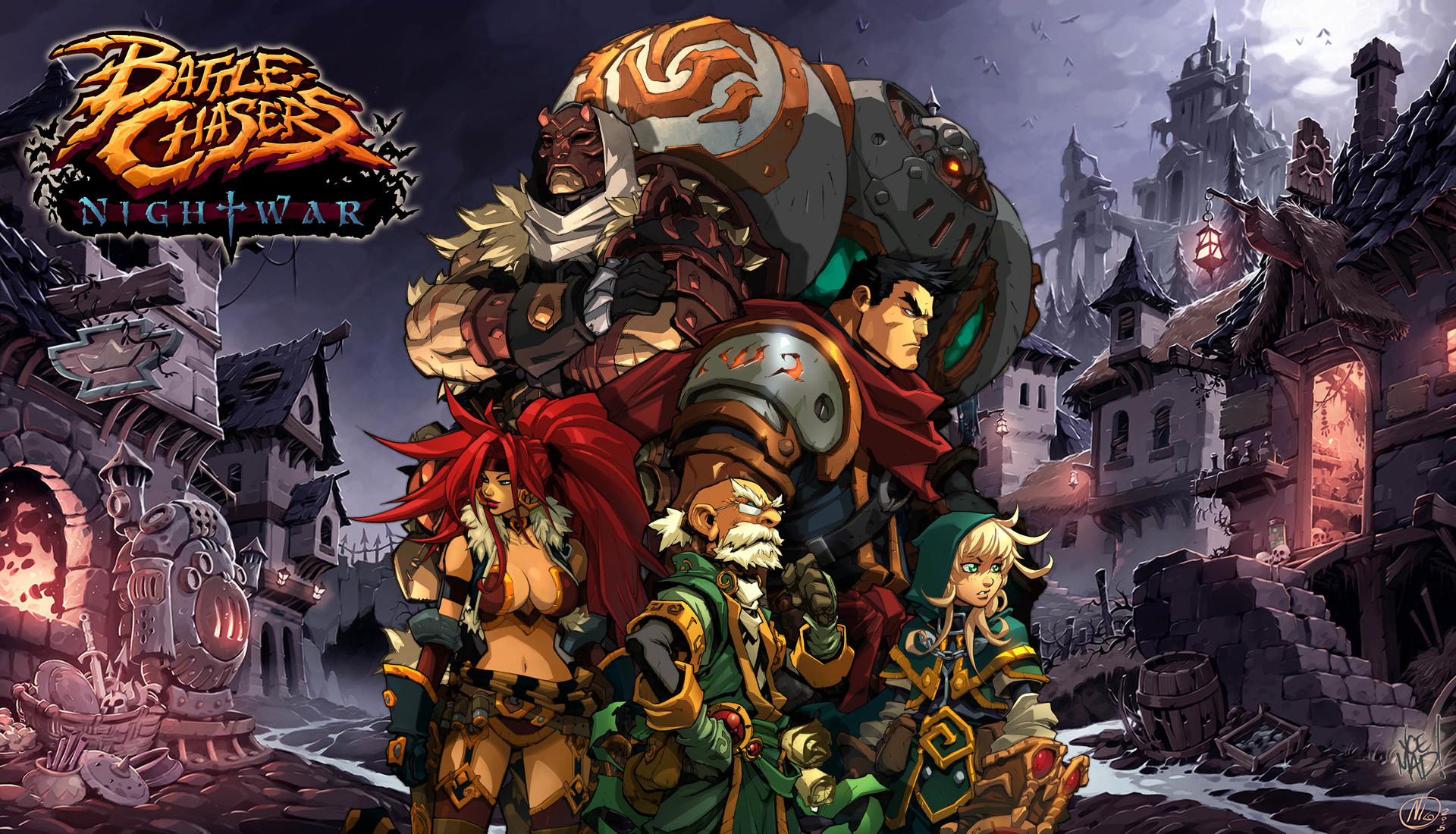 Battle Chasers Nightwar Wallpapers