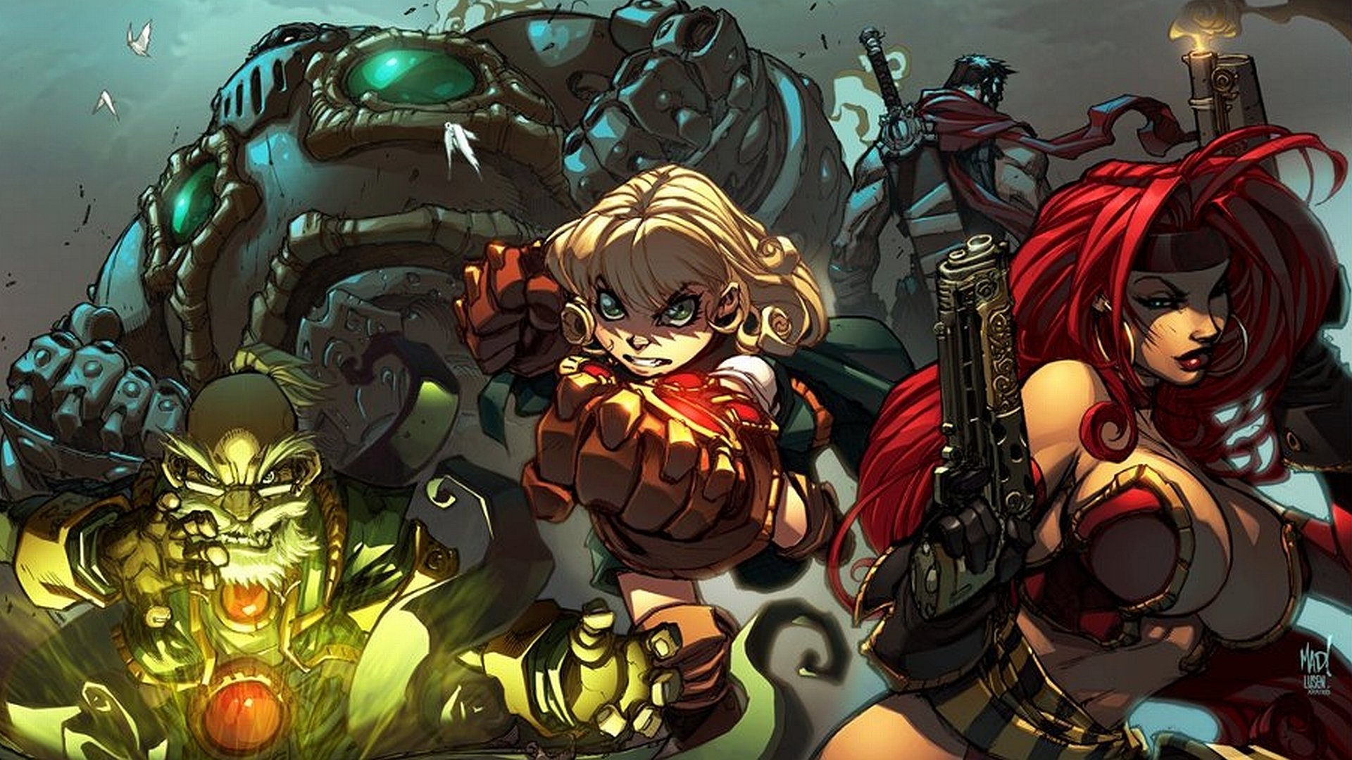 Battle Chasers Nightwar Wallpapers