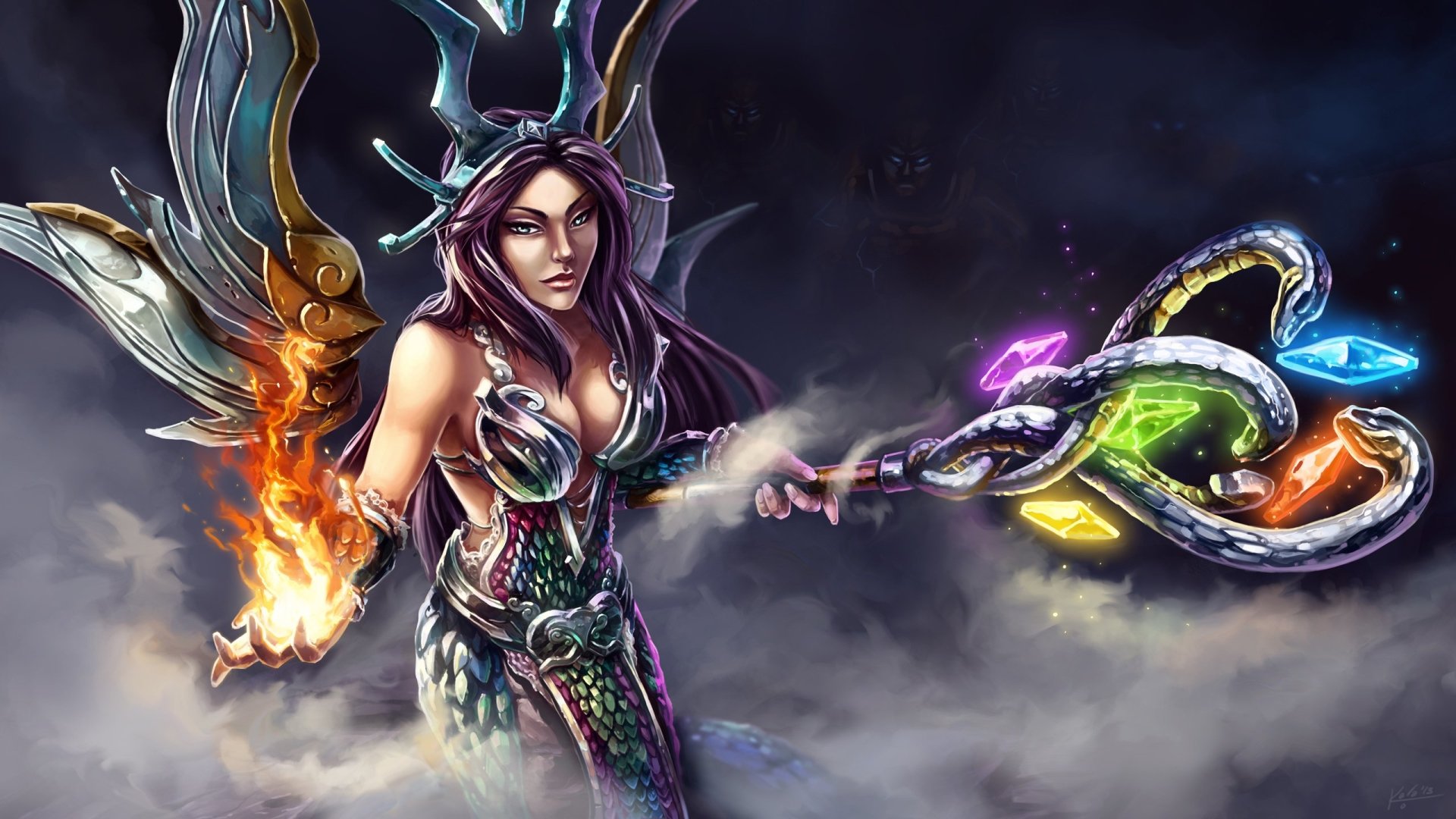 Battle Nu Wa Smite Wallpapers