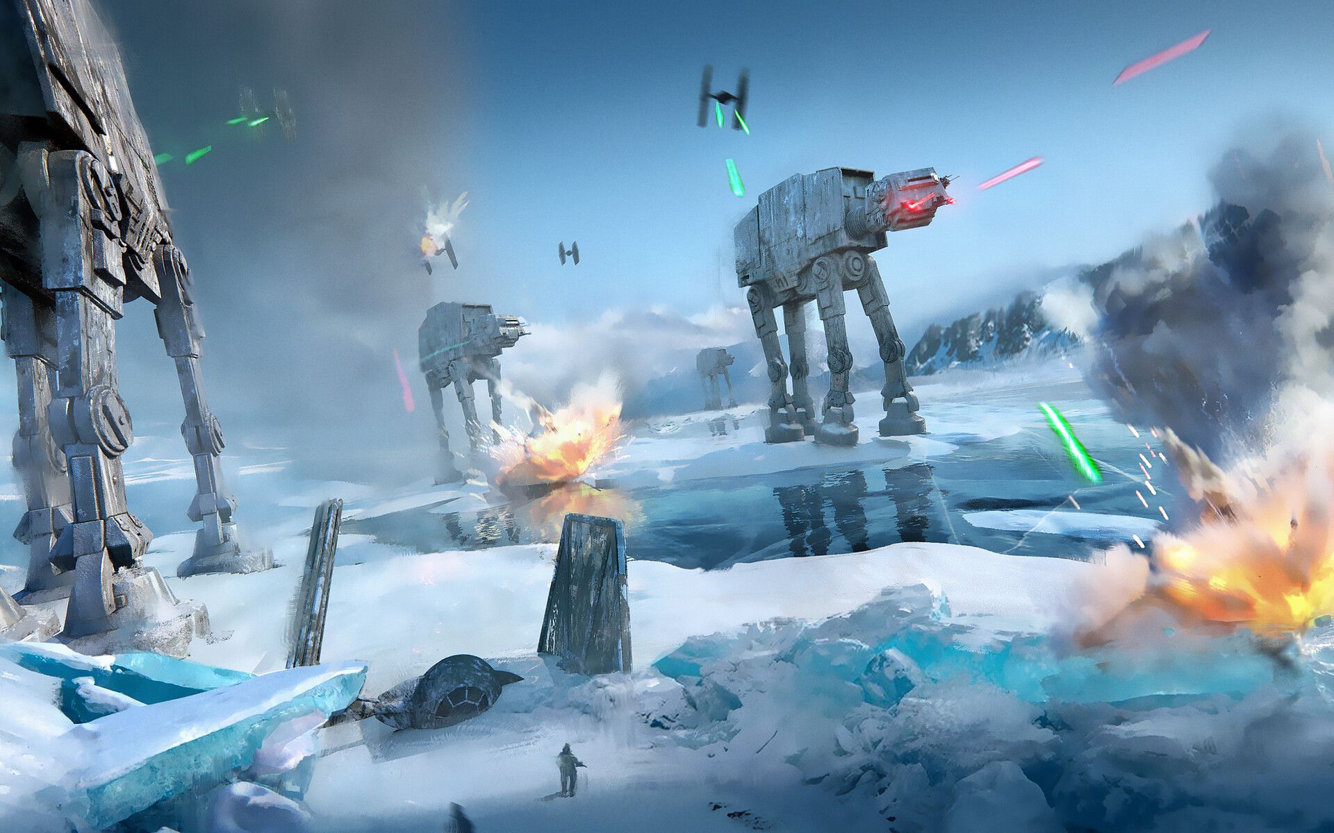 Battle Of Hoth Wallpapers