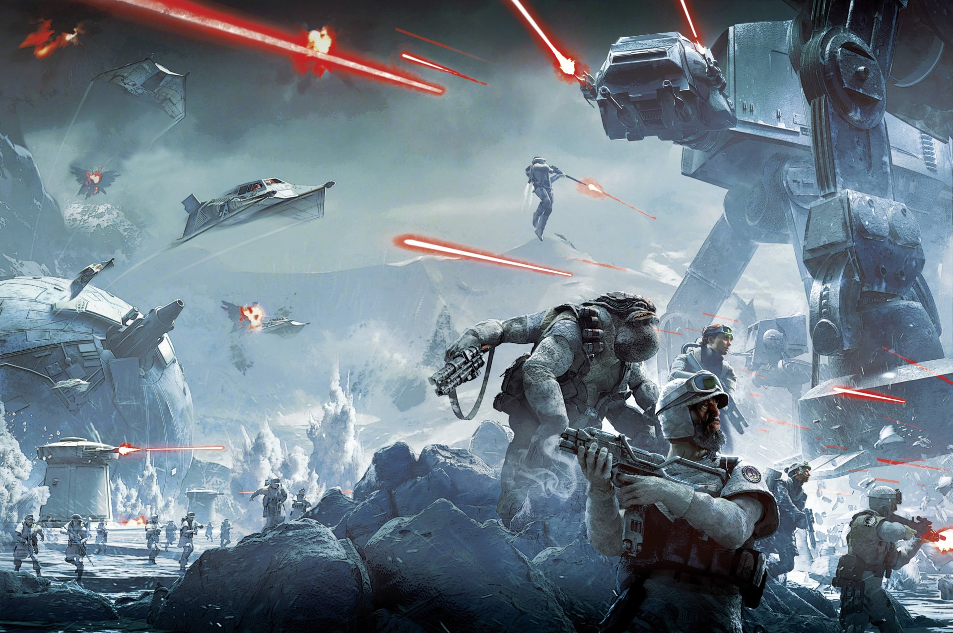 Battle Of Hoth Wallpapers