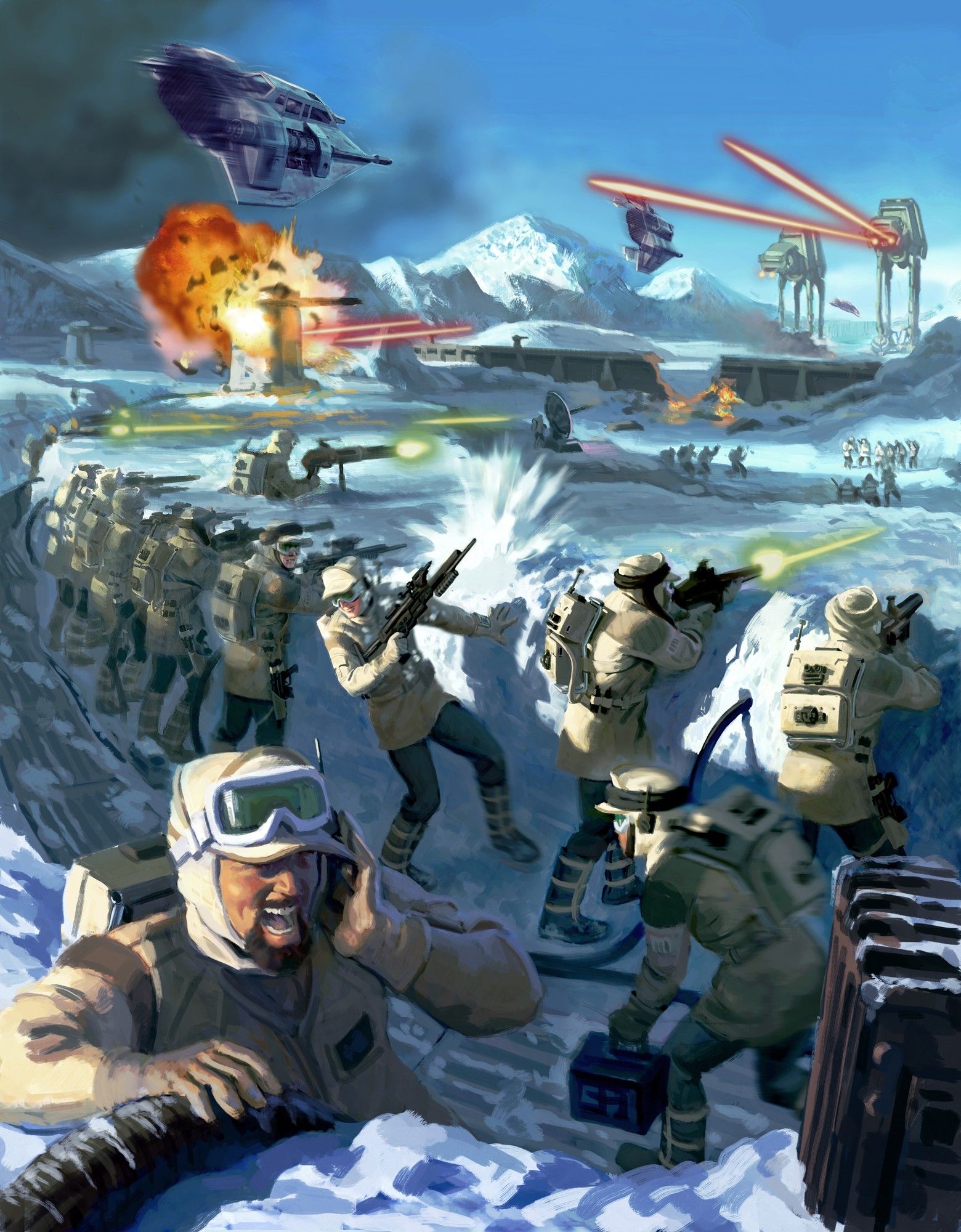 Battle Of Hoth Wallpapers