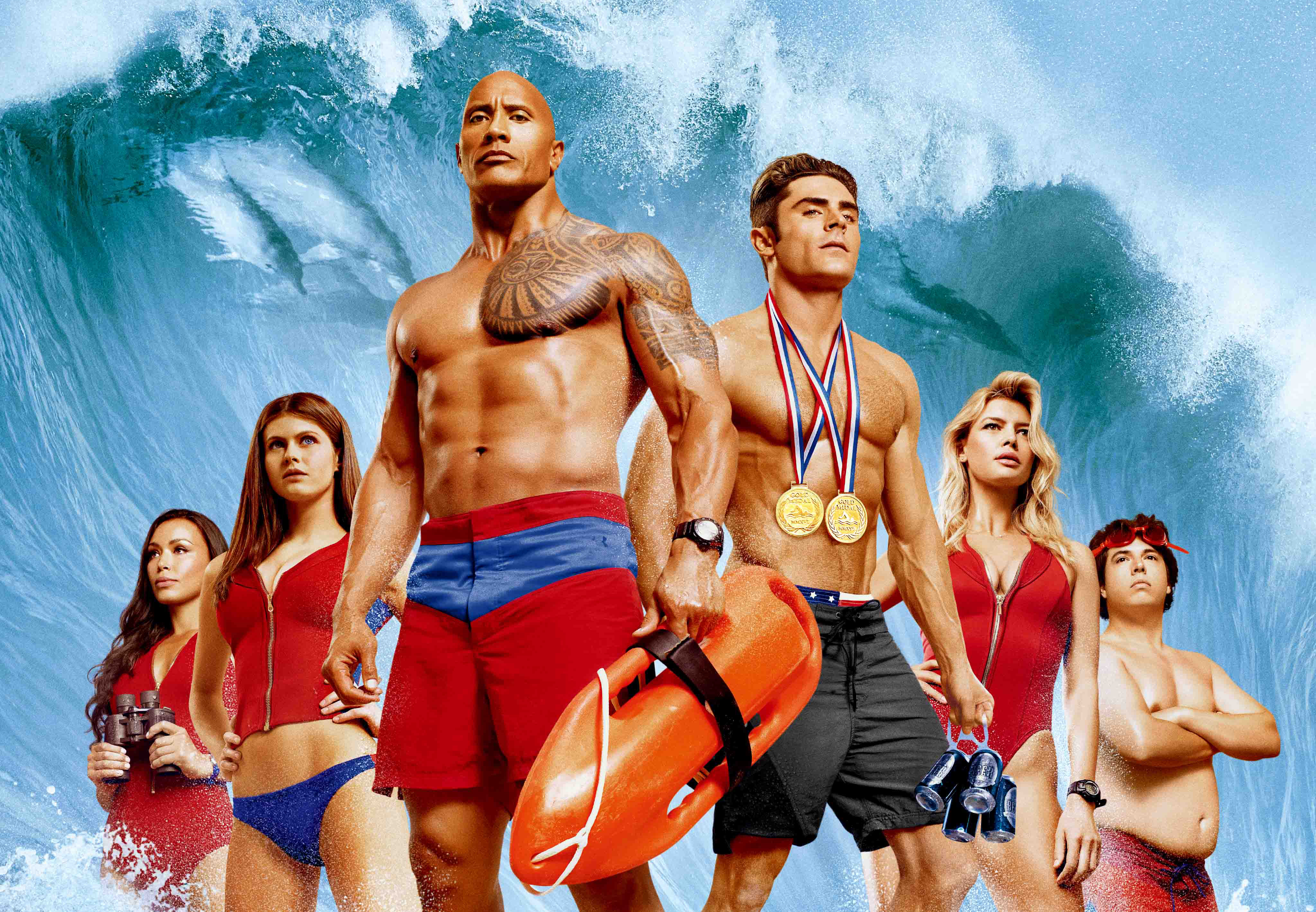 Baywatch 2017 Cast Wallpapers