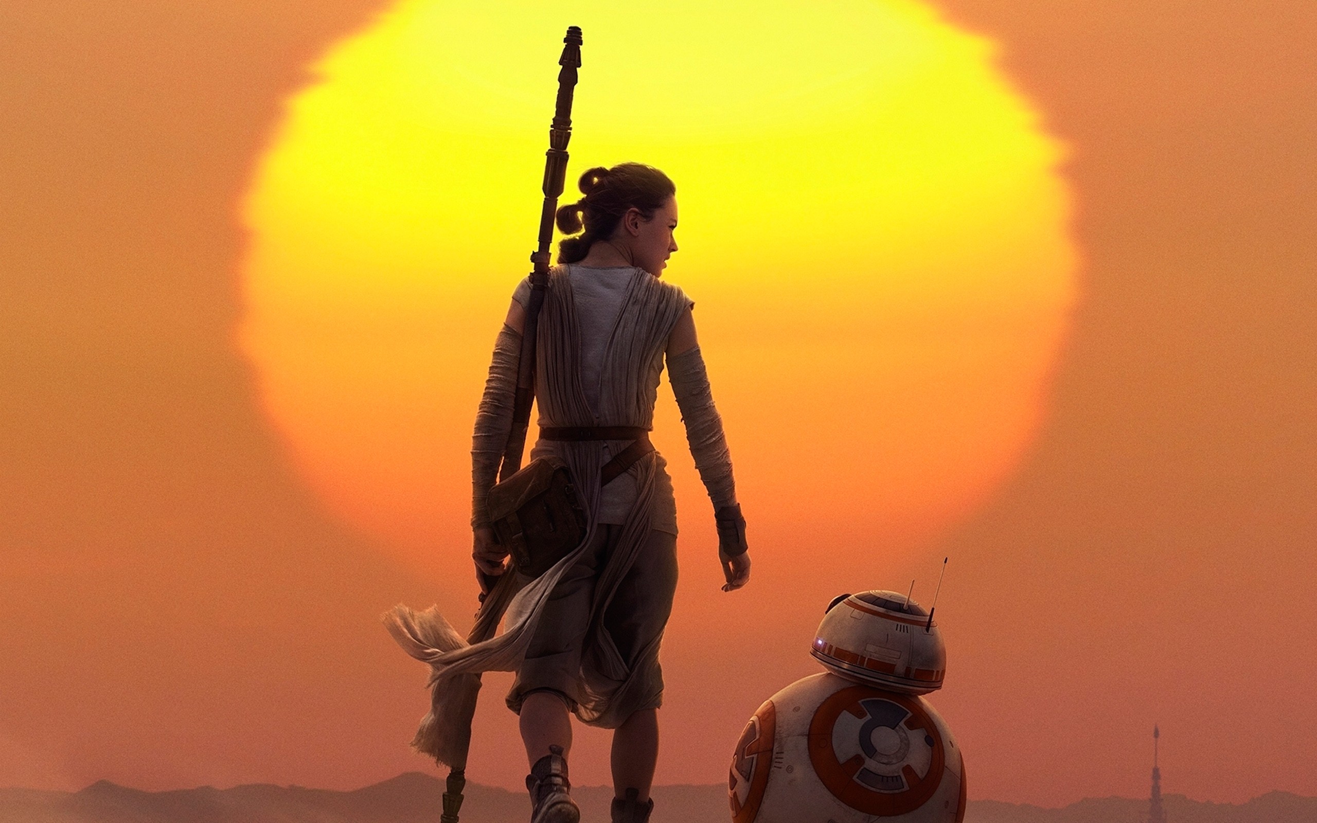 Bb8 And Rey Star Wars Artwork Wallpapers