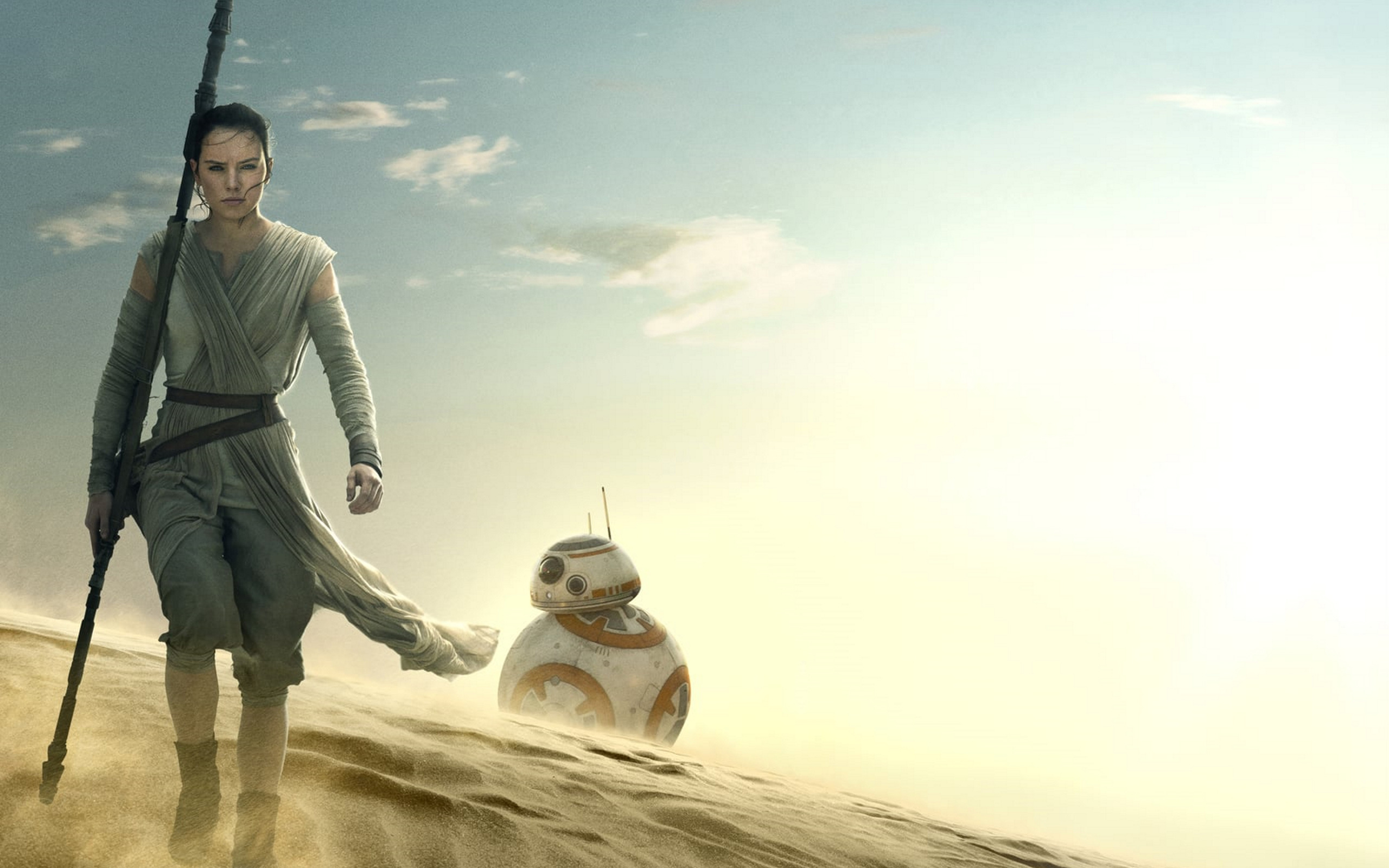 Bb8 And Rey Star Wars Artwork Wallpapers