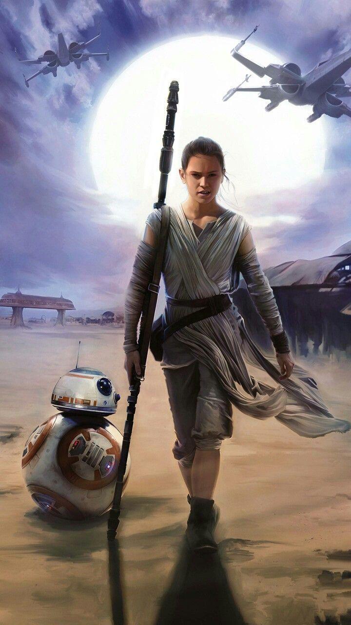 Bb8 And Rey Star Wars Artwork Wallpapers